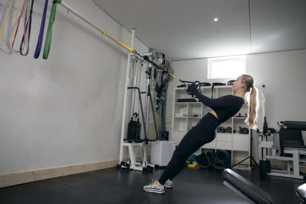 TRX pull up zijkant