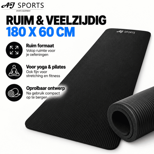 Yoga Mat Dik AJ-Sports - Afbeelding 3