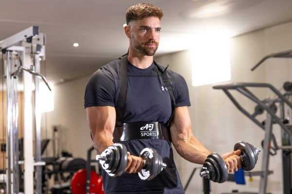 Verstelbare halters voor krachttraining en fitness.
