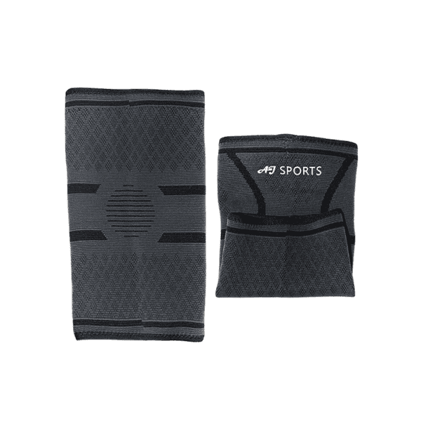 Knee sleeves voor- en achteraanzicht