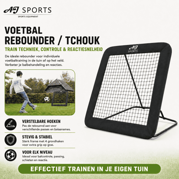 Voetbal Rebounder AJ-Sports - Afbeelding 2
