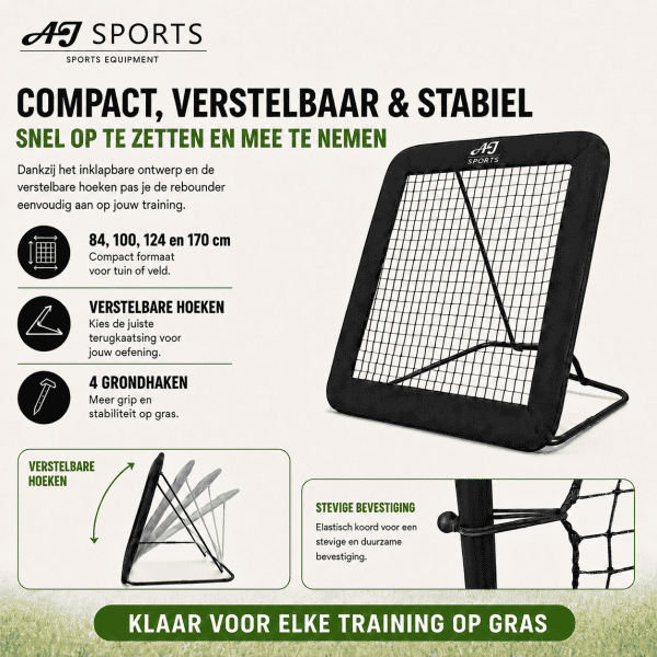 Voetbal Rebounder AJ-Sports - Afbeelding 4