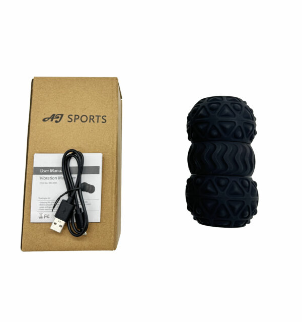 Vibrerende foam roller met verpakking