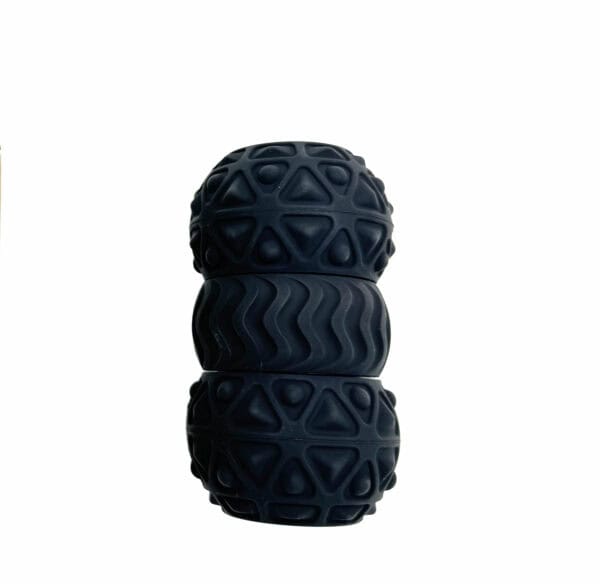 Vibrerende foam roller staand