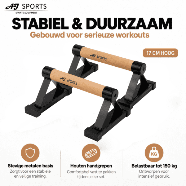 Parallettes AJ-Sports - Afbeelding 3