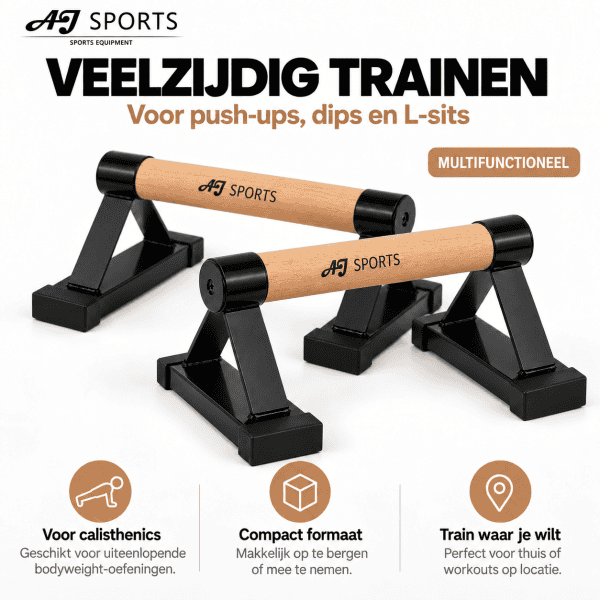 Parallettes AJ-Sports - Afbeelding 4