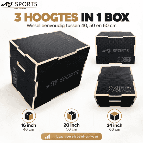 Plyo Box Hout - Afbeelding 2