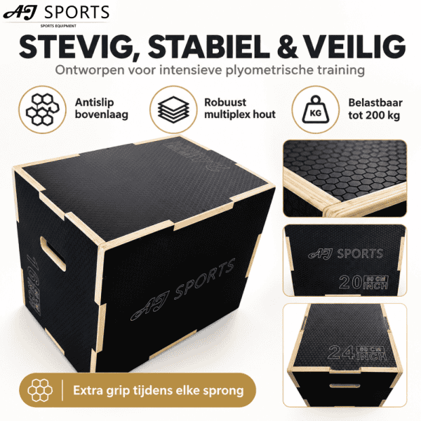 Plyo Box Hout - Afbeelding 3