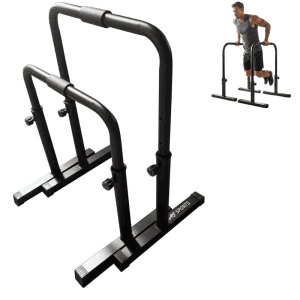 Dip bars voor krachttraining en fitness, ideaal voor thuis en sportschool.