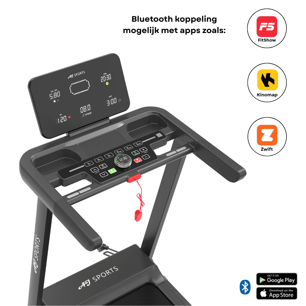 Loopband met hellingsfunctie AJ-6008 - Afbeelding 4