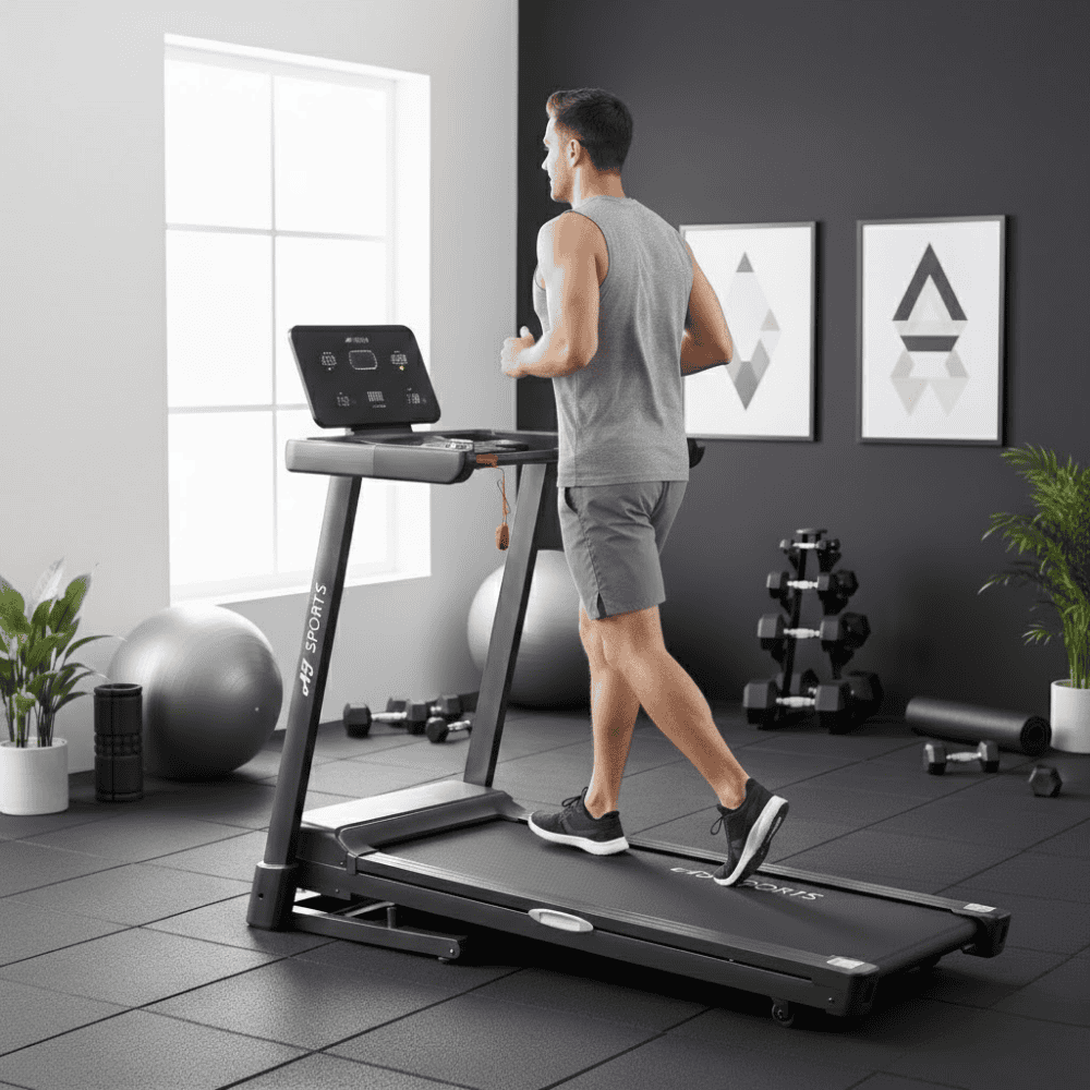 Loopband met hellingsfunctie AJ-6008 - Afbeelding 9