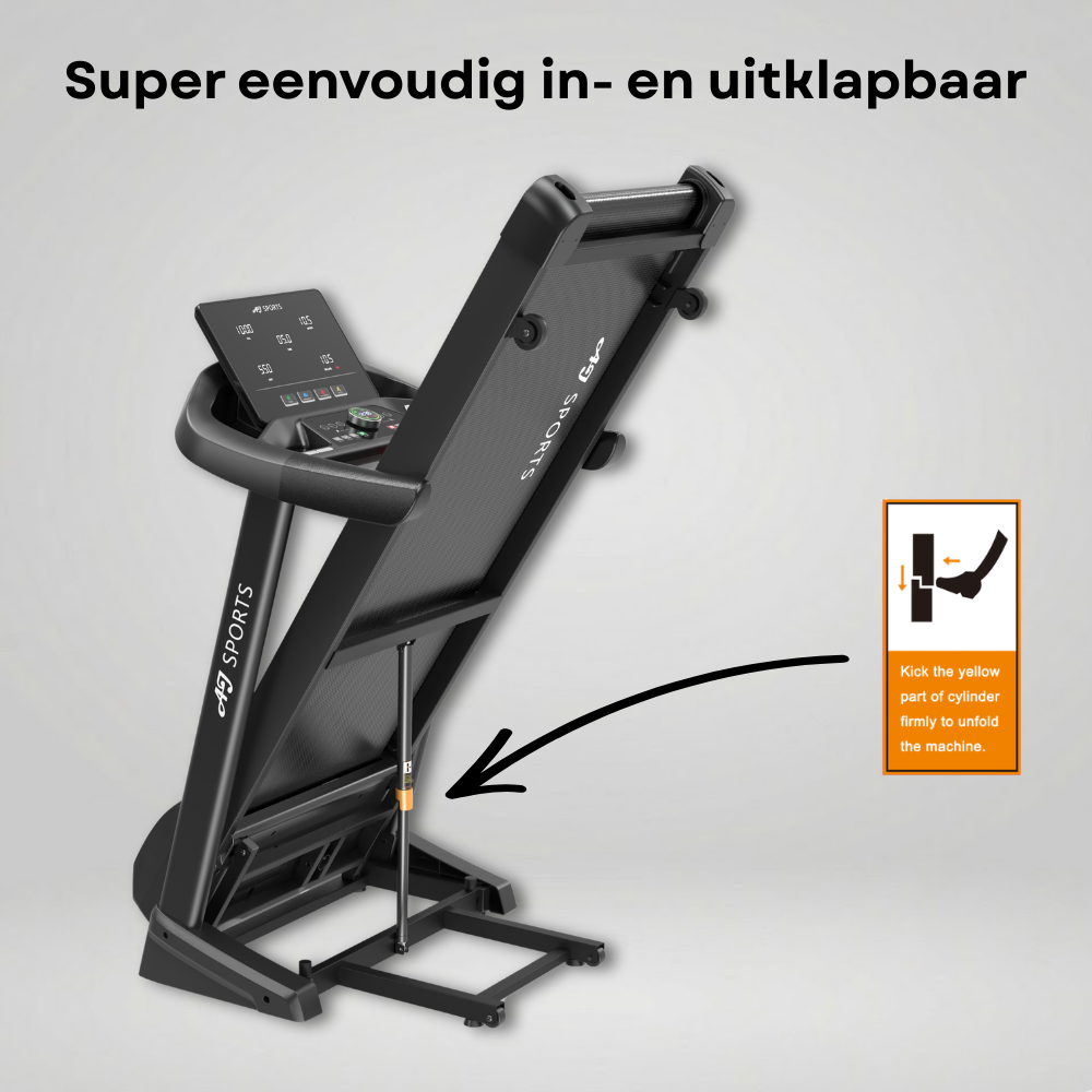Interactieve loopband met incline AJ-9005 - Afbeelding 6