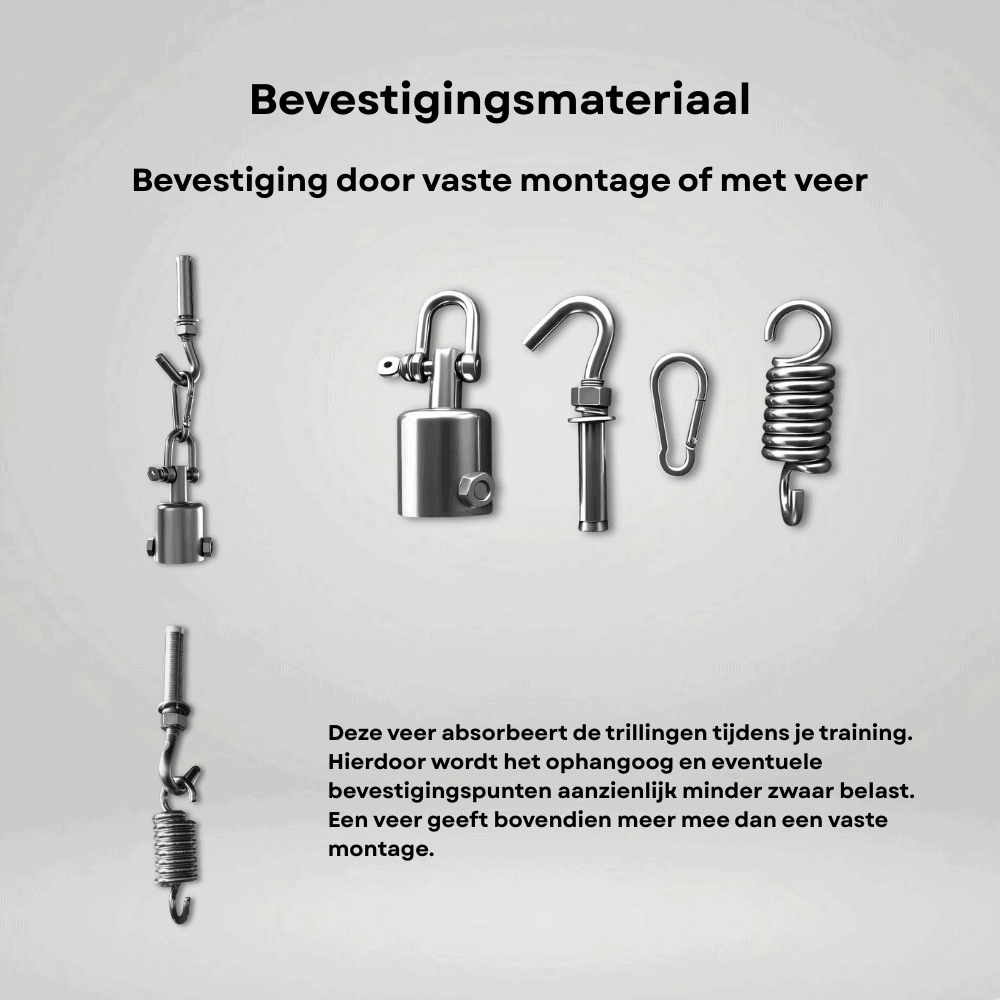 Bevestigingsmateriaal bokszak