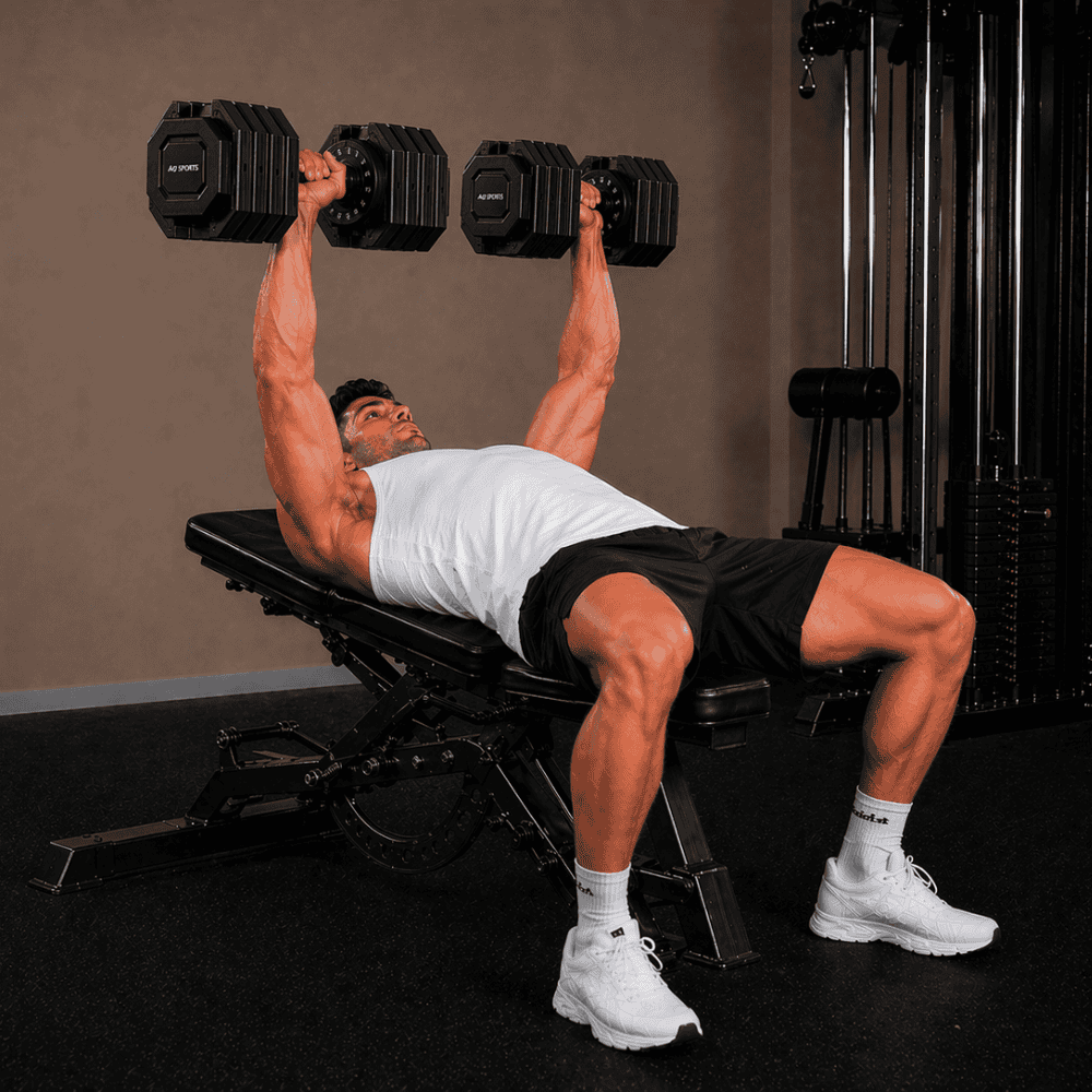 Verstelbare Dumbbells 25kg Zwart - Afbeelding 7
