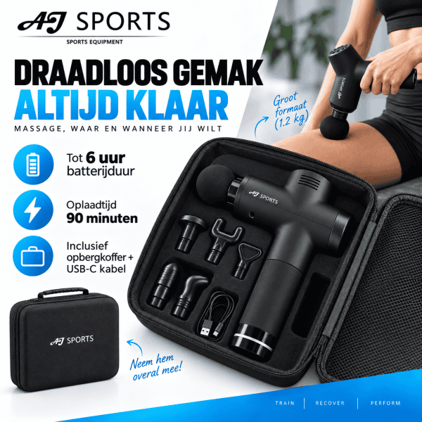 Massage gun - Afbeelding 4