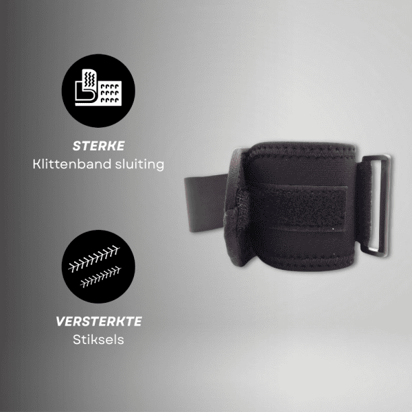 Infographic van elastische wrist wraps van AJ-Sports