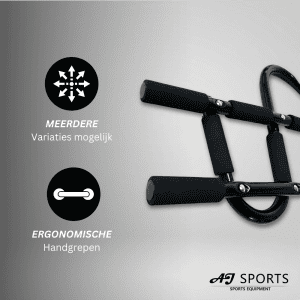 Infographic van pull up bar v2 van AJ-Sports