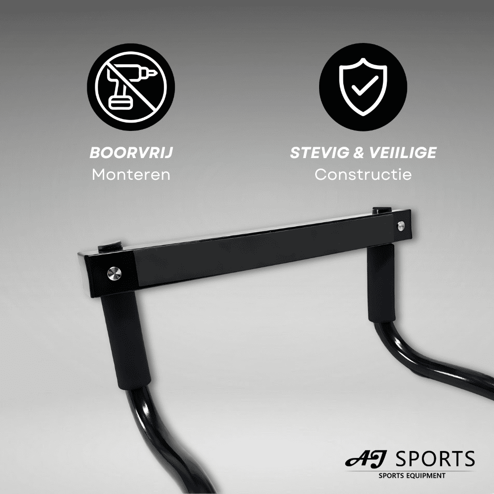 Infographic van pull up bar v2 van AJ-Sports