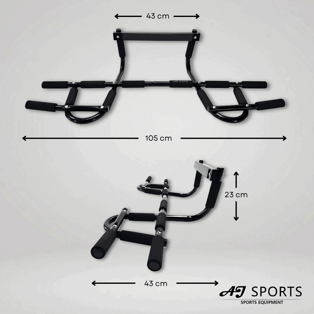 Afmetingen van pull up bar v2 van AJ-Sports