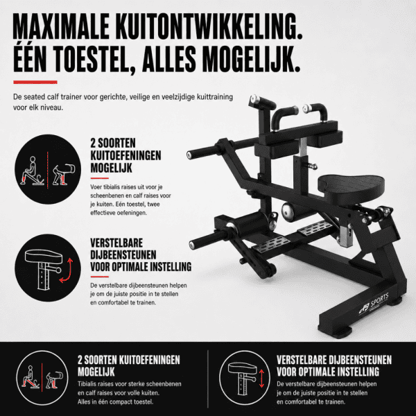 Seated Calf Trainer - Afbeelding 2