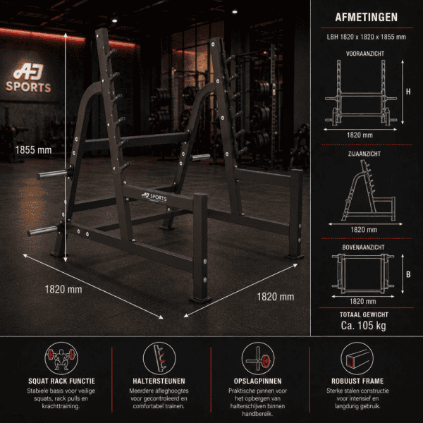 Squat Rack - Afbeelding 4