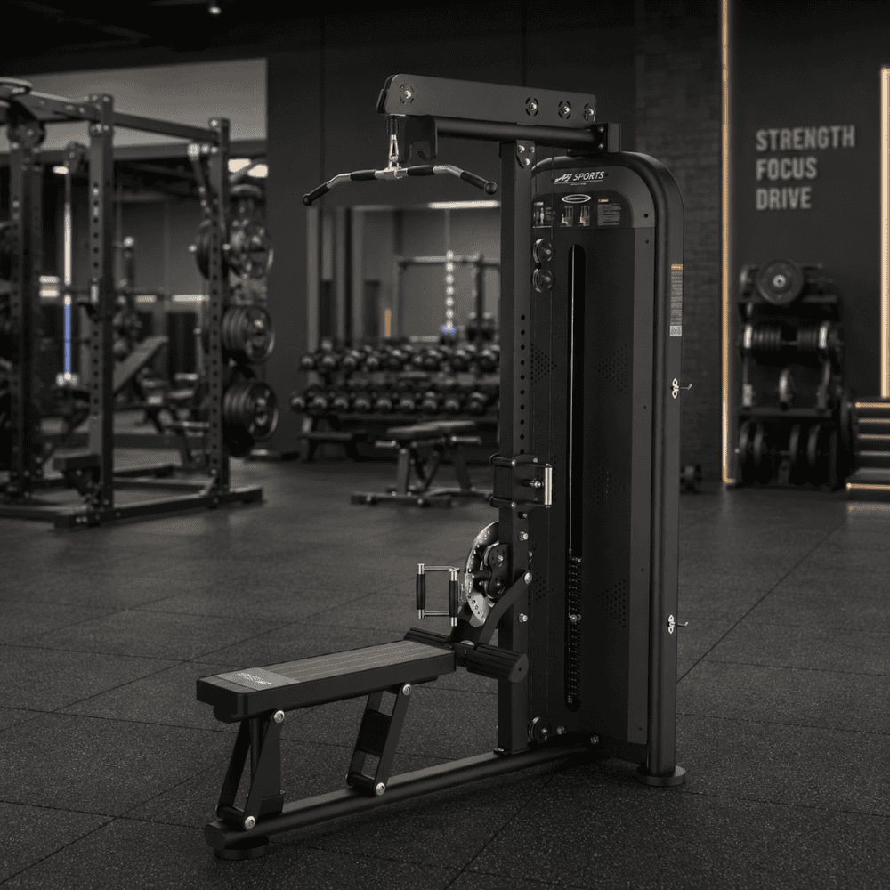 Lat Pulldown & Seated Row Machine - Afbeelding 5