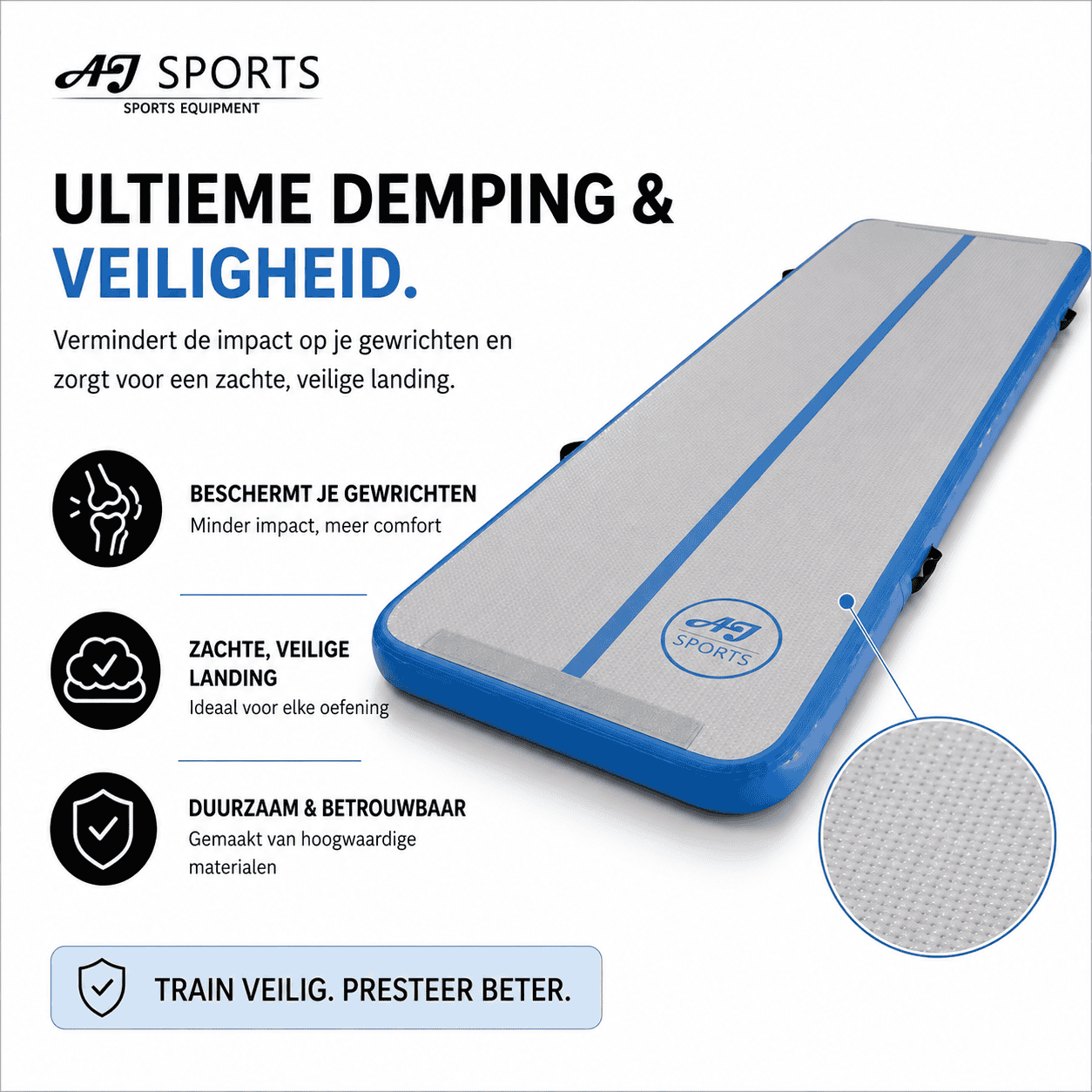 Airtrack Mat AJ-Sports - Afbeelding 2
