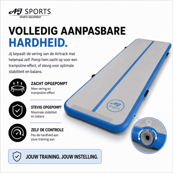 Airtrack Blauw AJ-Sports - Afbeelding 3
