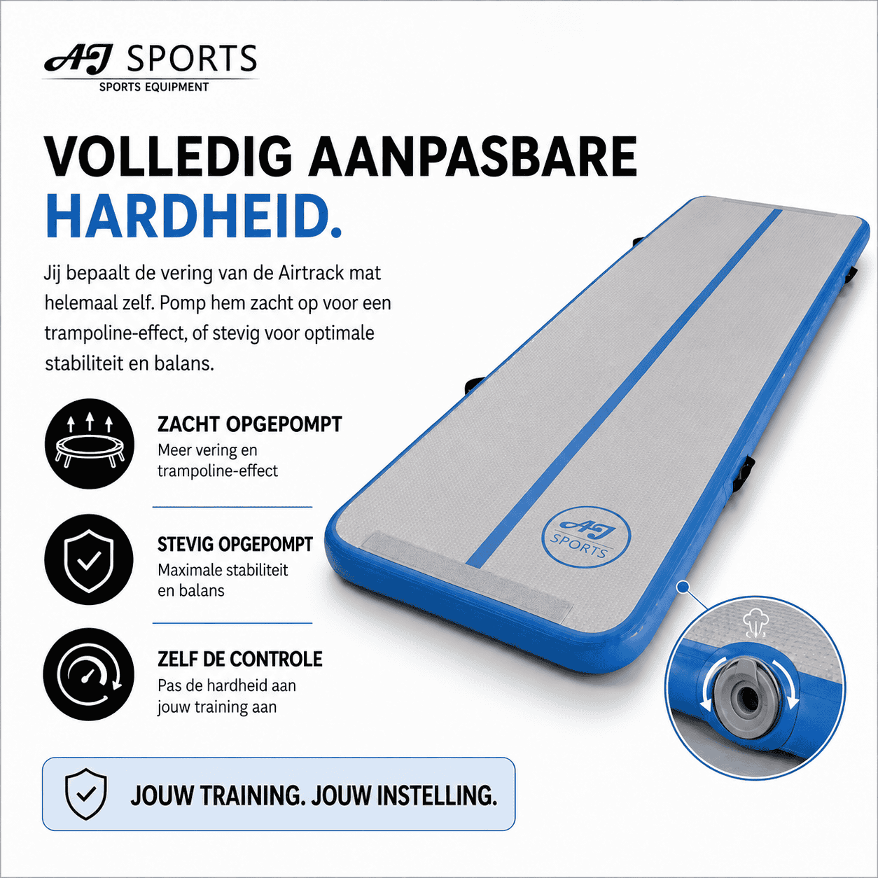 Airtrack Mat AJ-Sports - Afbeelding 3