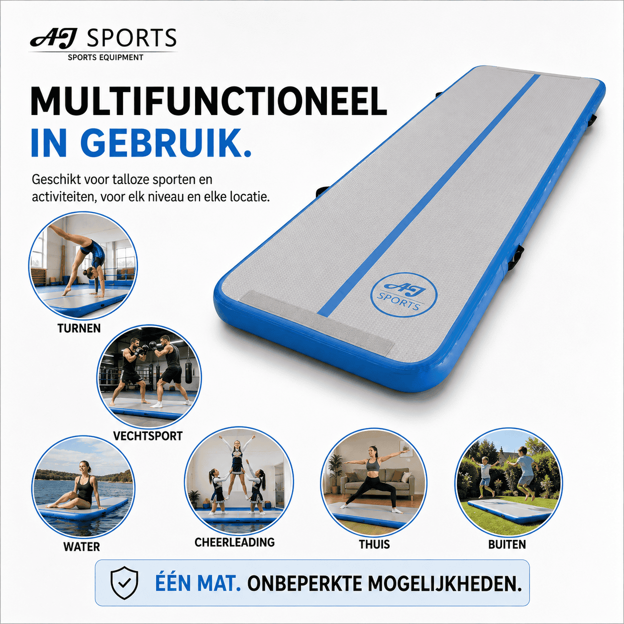 Airtrack Mat AJ-Sports - Afbeelding 5