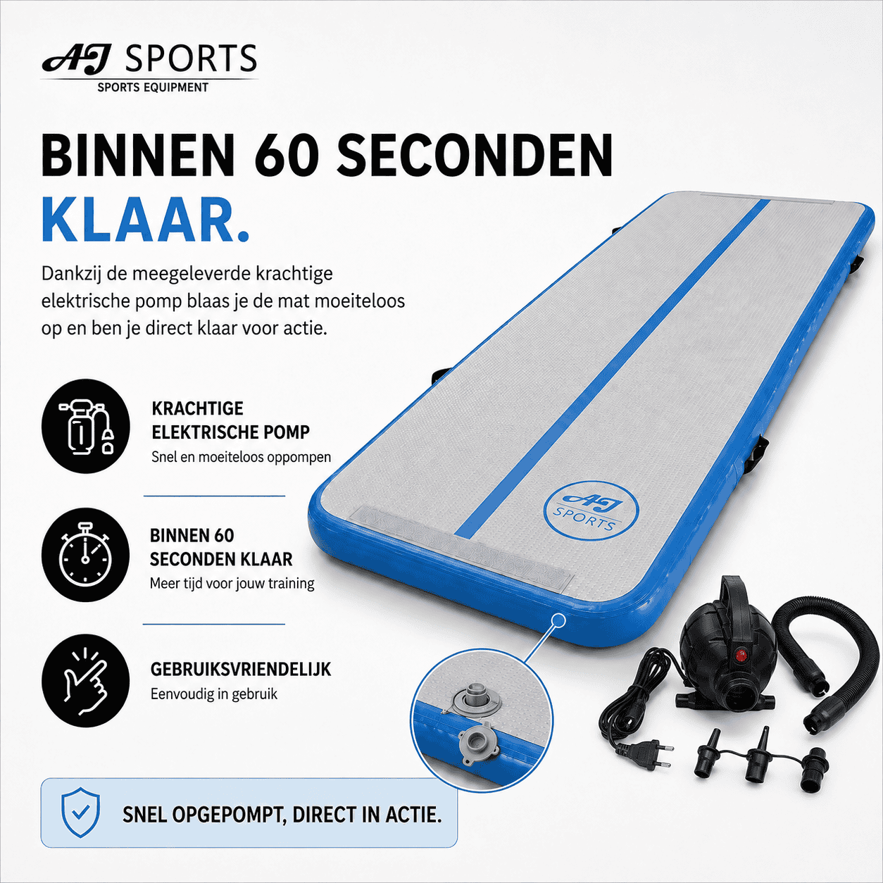 Airtrack Mat AJ-Sports - Afbeelding 6