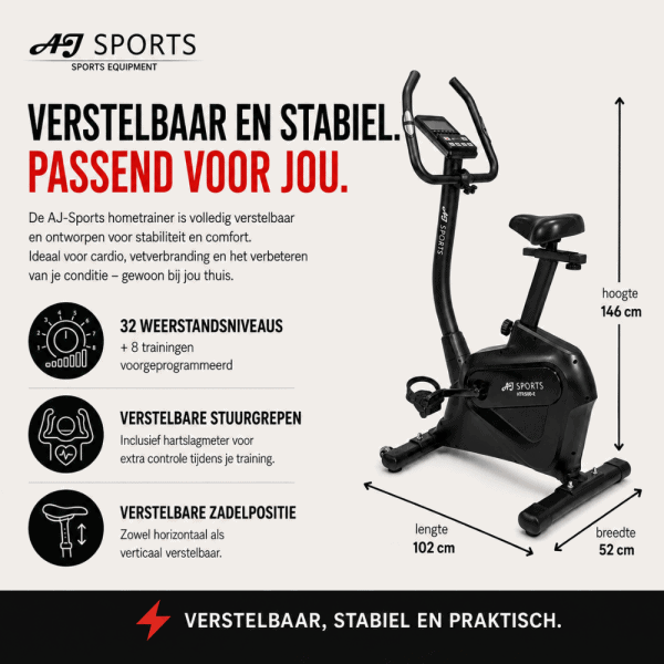 Hometrainer HTR-500E - Afbeelding 4