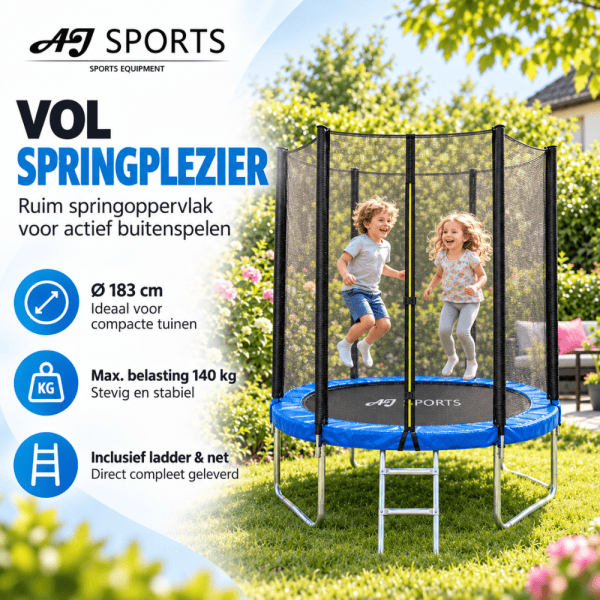 Kindertrampoline AJ-Sports - Afbeelding 7